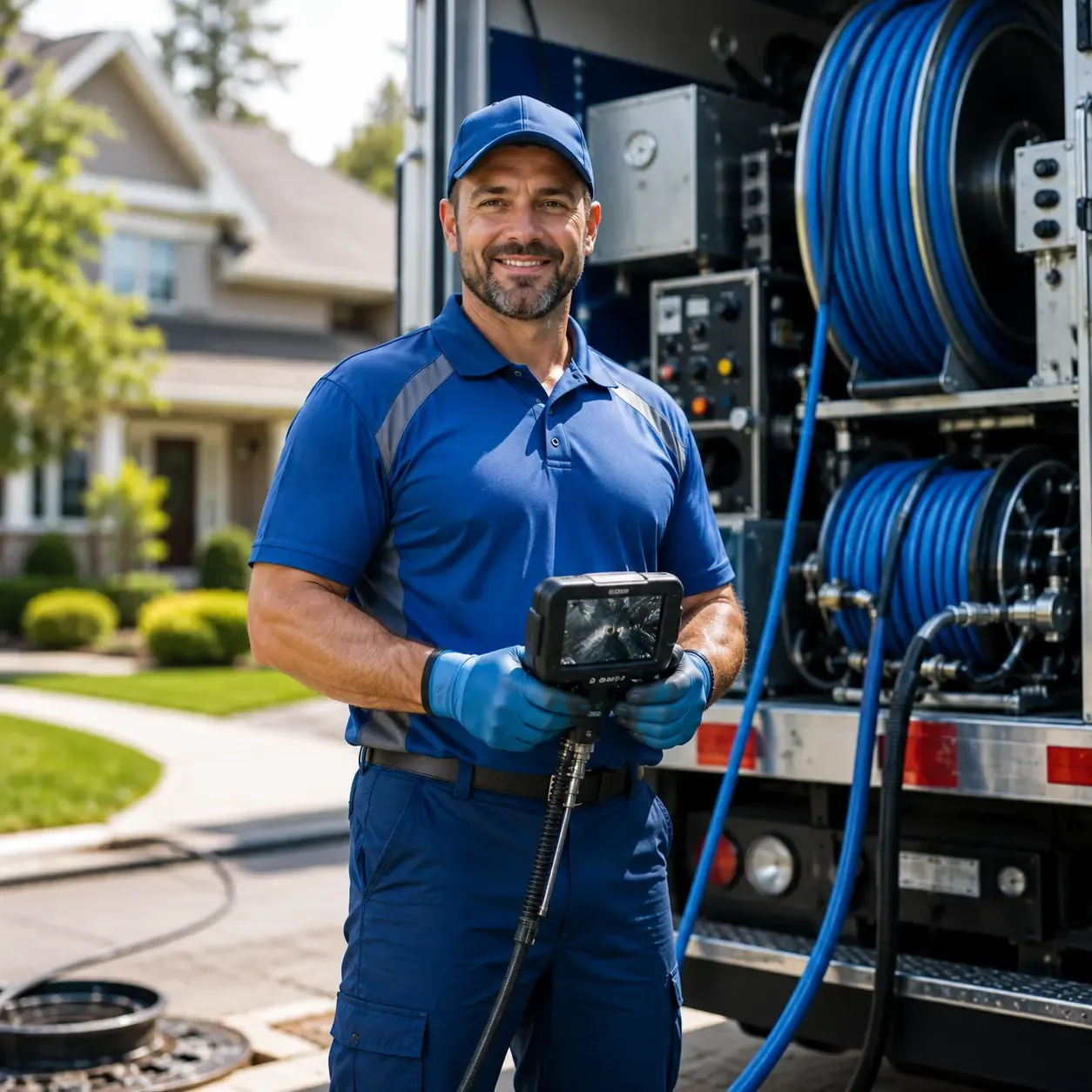 Local outdoor drain cleaning specialists in Reader, WV